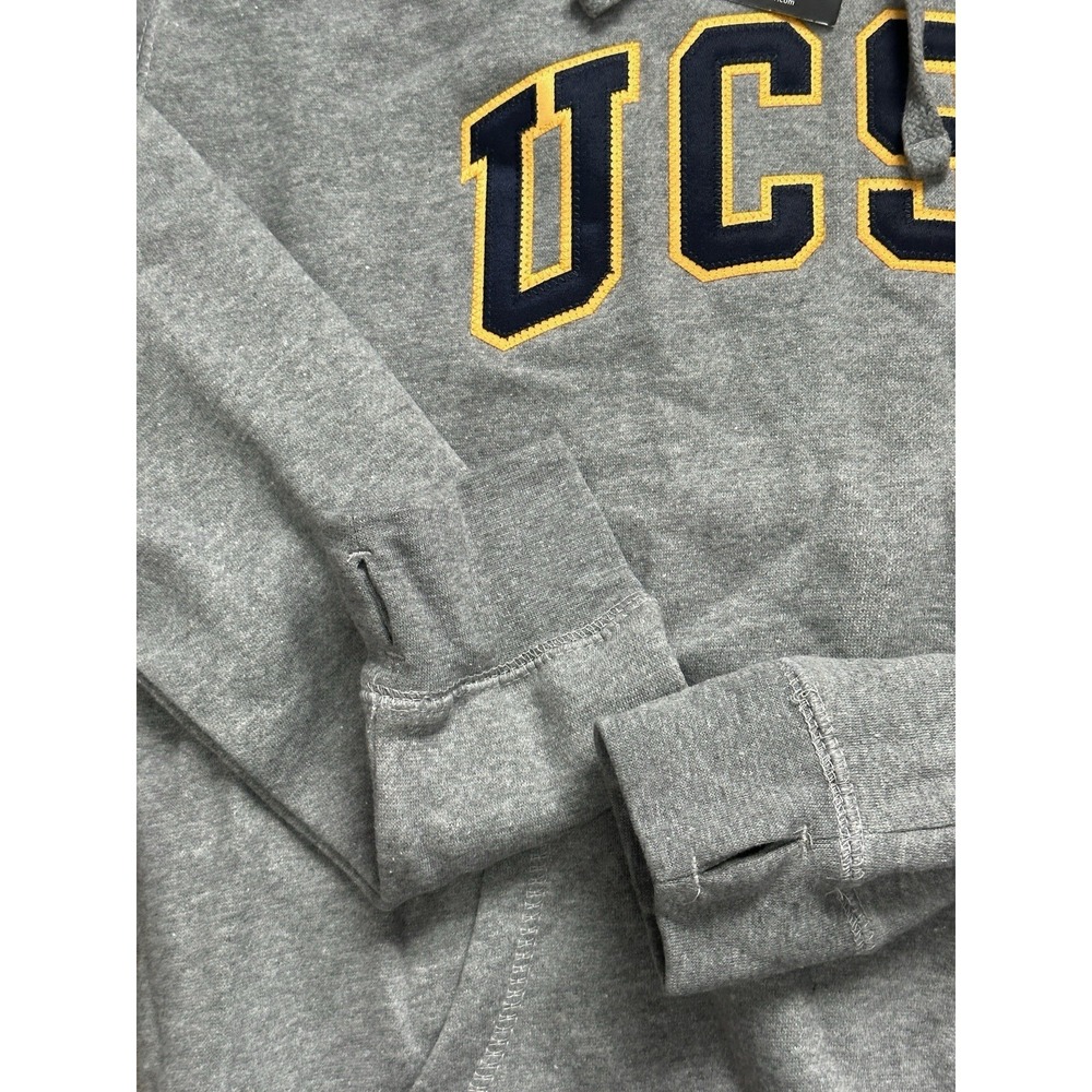 Ouray UCSD Gray Sweatshirt Pullover Hoodie Sweater Thumb Holes Size M - Picture 7 of 8